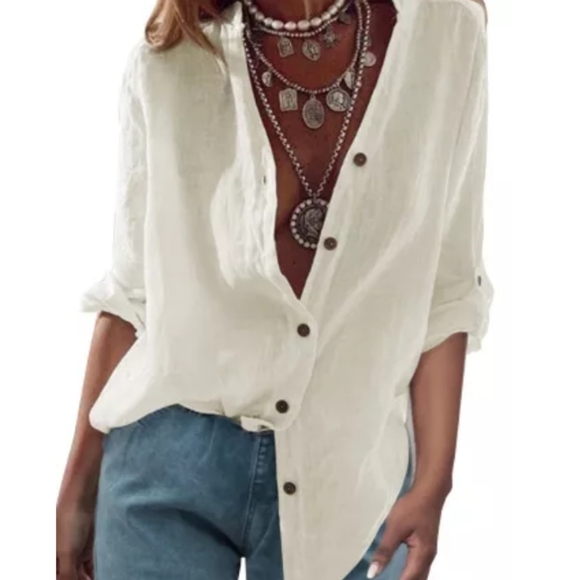 1 L left😁New boutique long sleeved cotton top - Picture 5 of 13